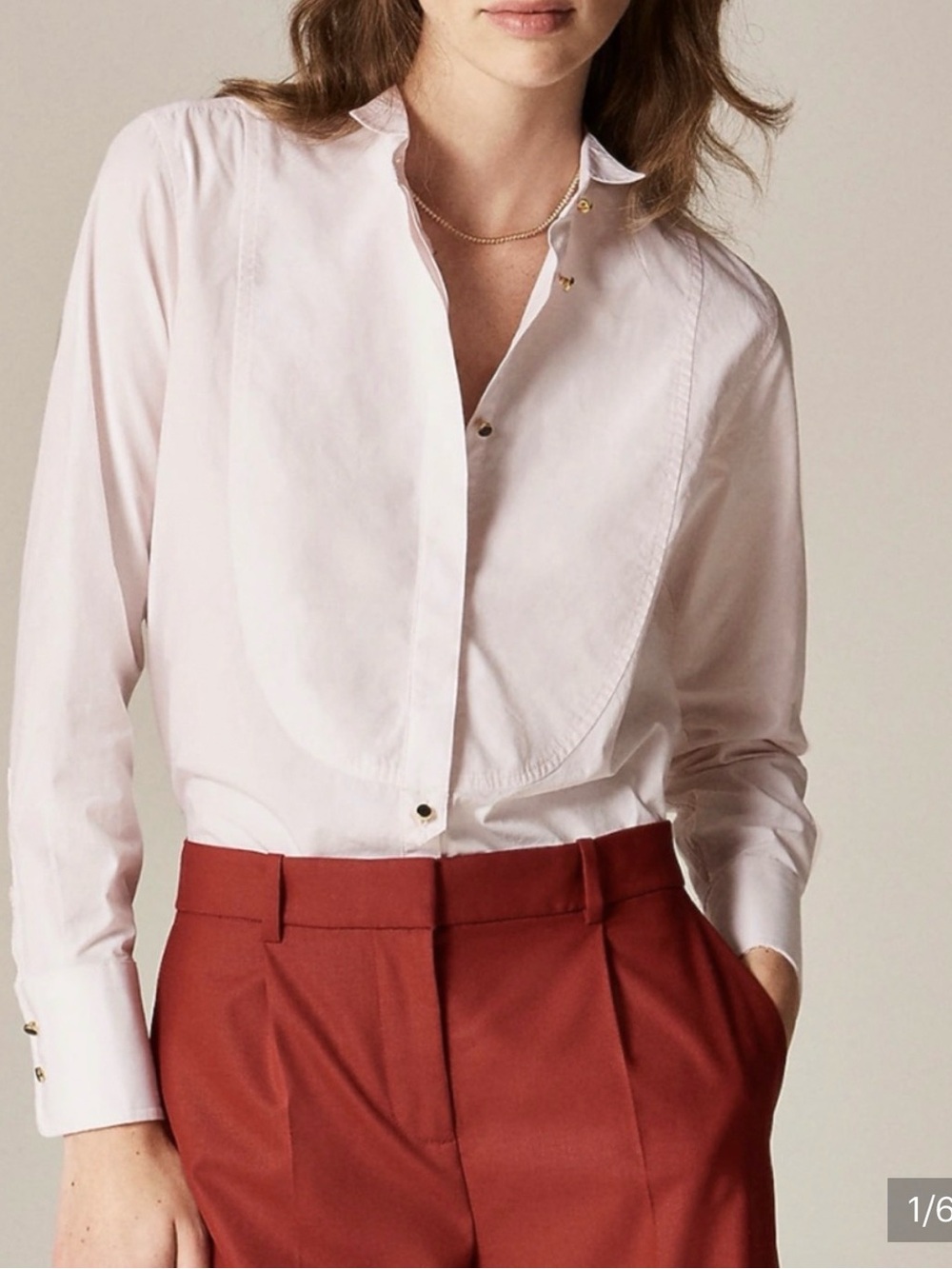 J.Crew Jules classic blouse